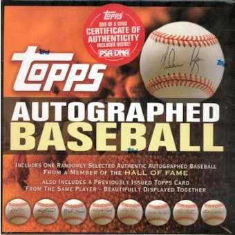 2006 Topps Autographed Hall of Fame Baseball Hobby Box