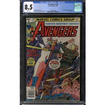 Avengers #195 CGC 8.5 (W) *3837846008*