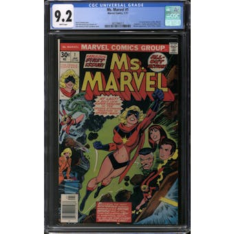 Ms. Marvel #1 CGC 9.2 (W) *3837846012*