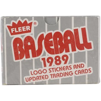 1989 Fleer Update Baseball Factory Set