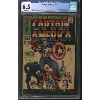 Captain America #100 CGC 6.5 (OW) *3841547001*