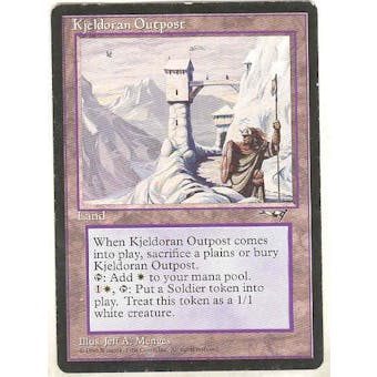 Magic the Gathering Alliances Single Kjeldoran Outpost - MODERATE PLAY (MP)