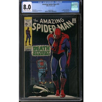 Amazing Spider-Man #75 CGC 8.0 (OW-W) *3848413002*