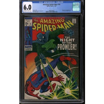 Amazing Spider-Man #78 CGC 6.0 (OW-W) *3848413004*