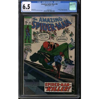 Amazing Spider-Man #90 CGC 6.5 (OW-W) *3848413011*
