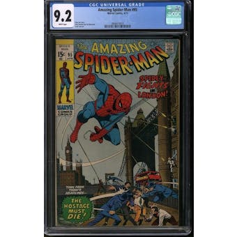 Amazing Spider-Man #95 CGC 9.2 (W) *3848413015*