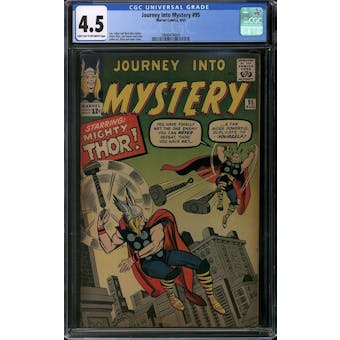 Journey Into Mystery #95 CGC 4.5 (LT-OW) *3848414009*
