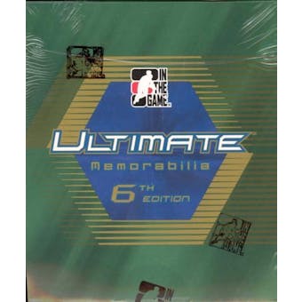 2005/06 ITG Ultimate Memorabilia 6th Edition Hockey Hobby Box