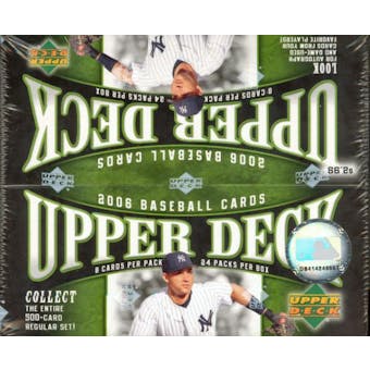 2006 Upper Deck Series 1 Baseball 24 Pack Box