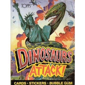 Dinosaurs Attack! Wax Box (1988 Topps)