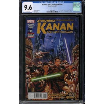 Kanan - The Last Padawan #1 CGC 9.6 (W) *3870379002*