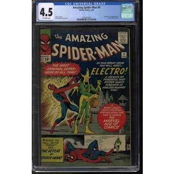 Amazing Spider-Man #9 CGC 4.5 (OW) *3870412003*