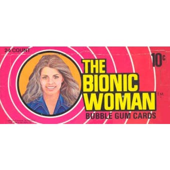The Bionic Woman Wax Box (1976 Donruss)