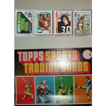 1978 Topps Football Rack Box (BBCE)