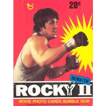 Rocky II Wax Box (1979 Topps)