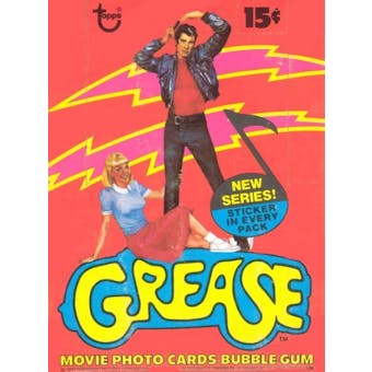 Grease Series 2 Wax Box (1978 Topps)