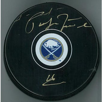 Pat LaFontaine Autographed Buffalo Sabres Hockey Puck