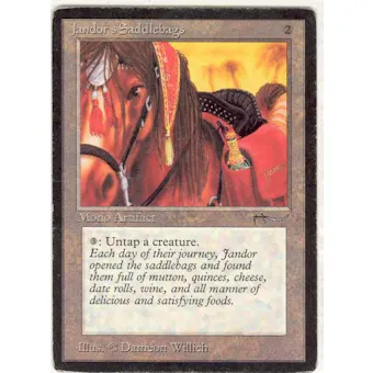 Magic the Gathering Arabian Nights Single Jandor's Saddlebags - MODERATE PLAY (MP)