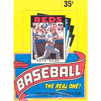 1986 Topps Baseball Wax Box (Factory sealed!)