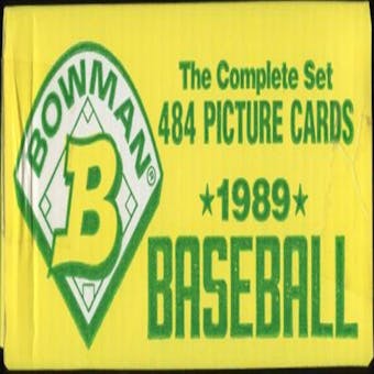 1989 Bowman Baseball Factory Set (yellow box)