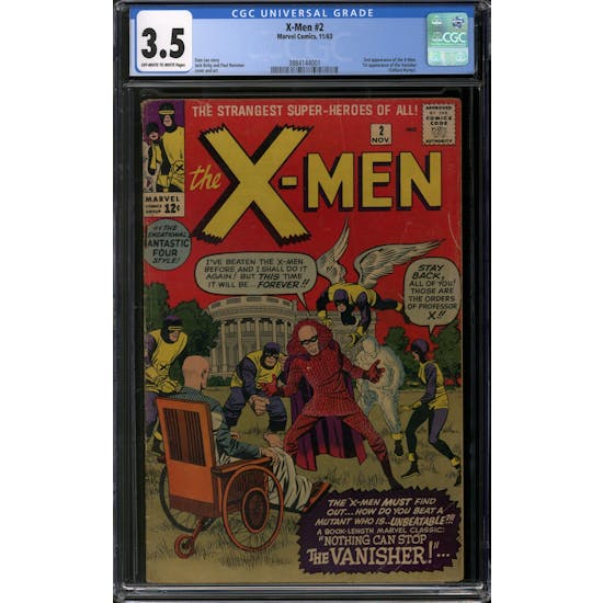 X-Men #2 CGC 3.5 (OW-W) *3884144001*