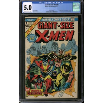 Giant-Size X-Men #1 CGC 5.0 (OW-W) *3884145001*