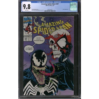 Amazing Spider-Man #347 CGC 9.8 (W) *3884158011*