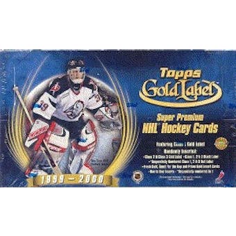 1999/00 Topps Gold Label Hockey Hobby Box