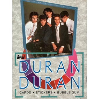 Duran Duran Wax Box (1985 Topps)