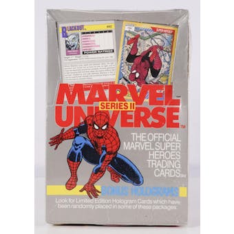 Marvel Universe Series 2 Wax Box (1991 Impel)