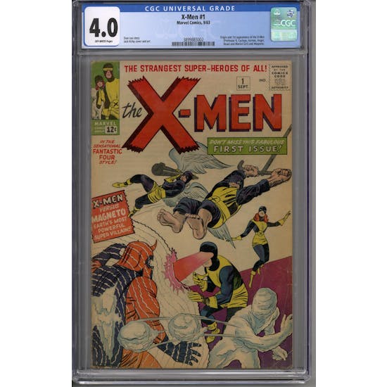 X-Men #1 CGC 4.0 (OW) *3899883002*