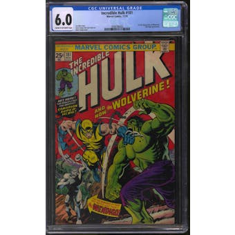 Incredible Hulk #181 CGC 6.0 (C-OW) *3908786002*