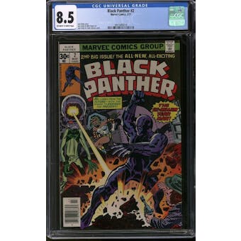 Black Panther #2 CGC 8.5 (OW-W) *3911685010*
