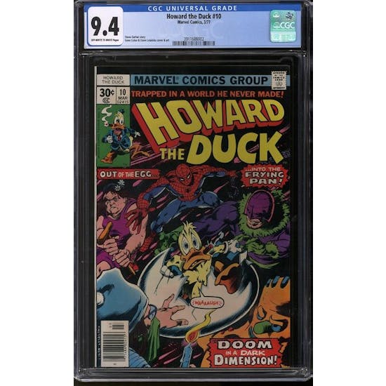 Howard the Duck #10 CGC 9.4 (OW-W) *3911686002*