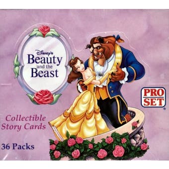 Beauty and the Beast Wax Box (1992 Pro Set)