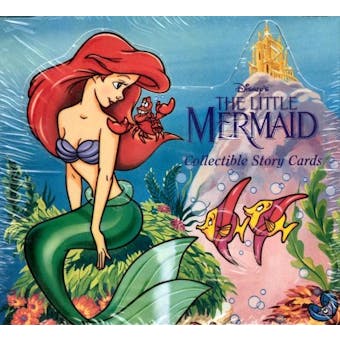 The Little Mermaid Wax Box (1990 Pro Set) (Reed Buy)