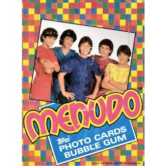 Menudo Wax Box (1983 Topps)
