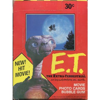 E.T. Wax Box (1982 Topps)
