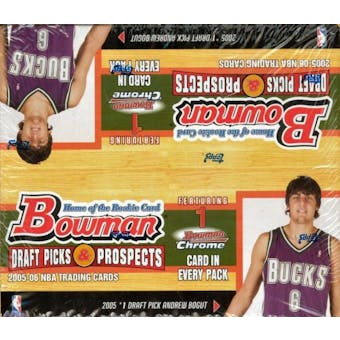 2005/06 Bowman Draft Picks And Prospects Basketball 24 Pack Box