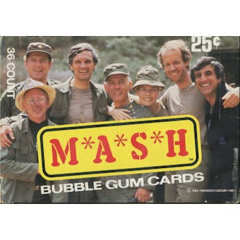 M*A*S*H MASH Wax Box (1982 Donruss)