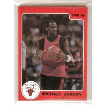 1986 Star Co. Basketball Michael Jordan Bagged Set