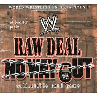 Comic Images WWE Raw Deal No Way Out Wrestling Booster Box