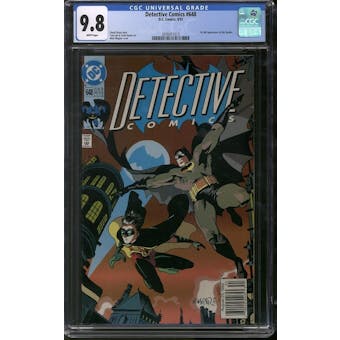 Detective Comics #648 CGC 9.8 (W) Newsstand Edition *3930411013*