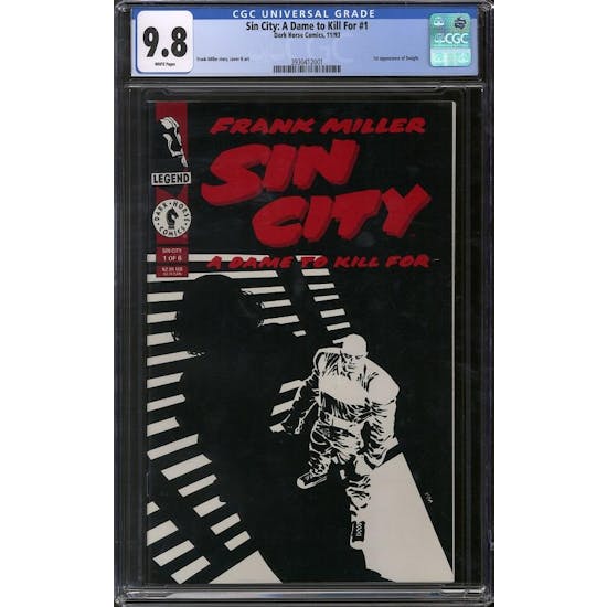 Sin City: A Dame to Kill For #1 CGC 9.8 (W) *3930412001*