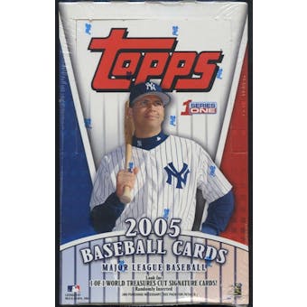 2005 Topps Series 1 Baseball 36 Pack Box