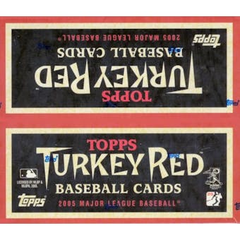 2005 Topps Turkey Red Baseball 24 Pack Box