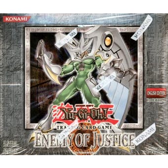 Yu-Gi-Oh Enemy of Justice EOJ 1st Edition Booster Box (EX-MT)