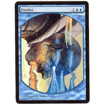 Magic the Gathering Promotional Single Hinder (Textless)