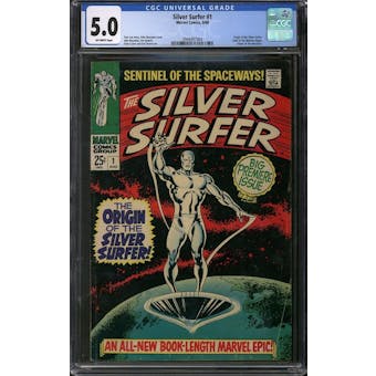 Silver Surfer #1 CGC 5.0 (OW) *3946497004*