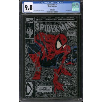 Spider-Man #1 CGC 9.8 Silver Edition (W) *3946499025*